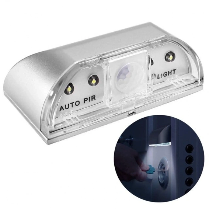 Powermaster PM-37708 Hareket Sensörlü 4 LEDli Pratik Aydınlatma