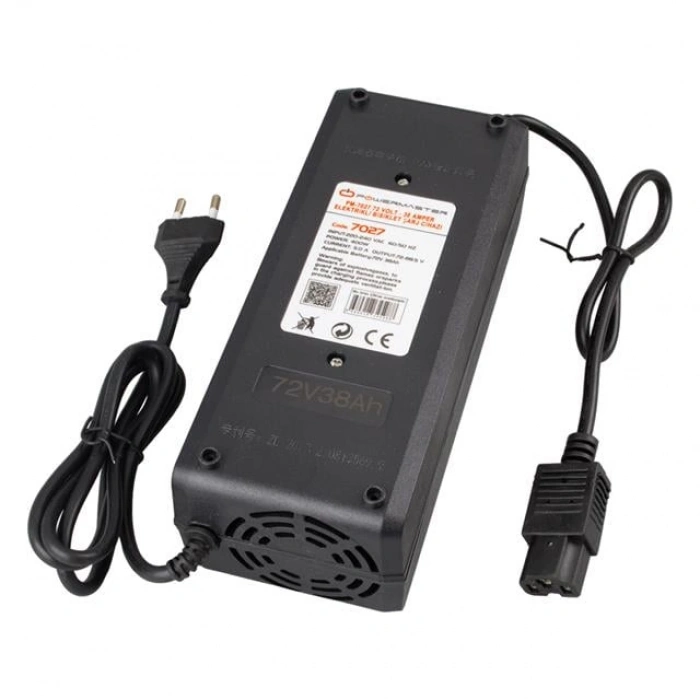 Powermaster PM-7027 72 Volt - 38 Amper Elektrikli Bisiklet Şarj Cihazı
