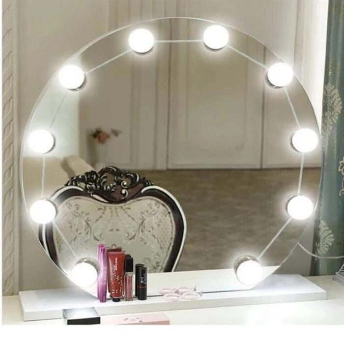 Powermaster PM-7316 10lu Beyaz Makyaj Aynası Işığı