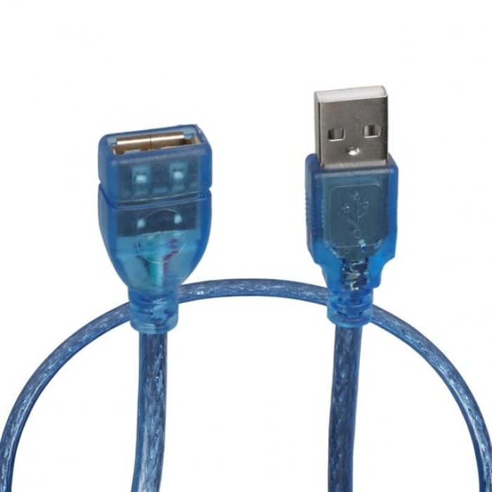 Powermaster PM-8608 Mavi 50 Cm USB 2.0 Uzatma Kablosu