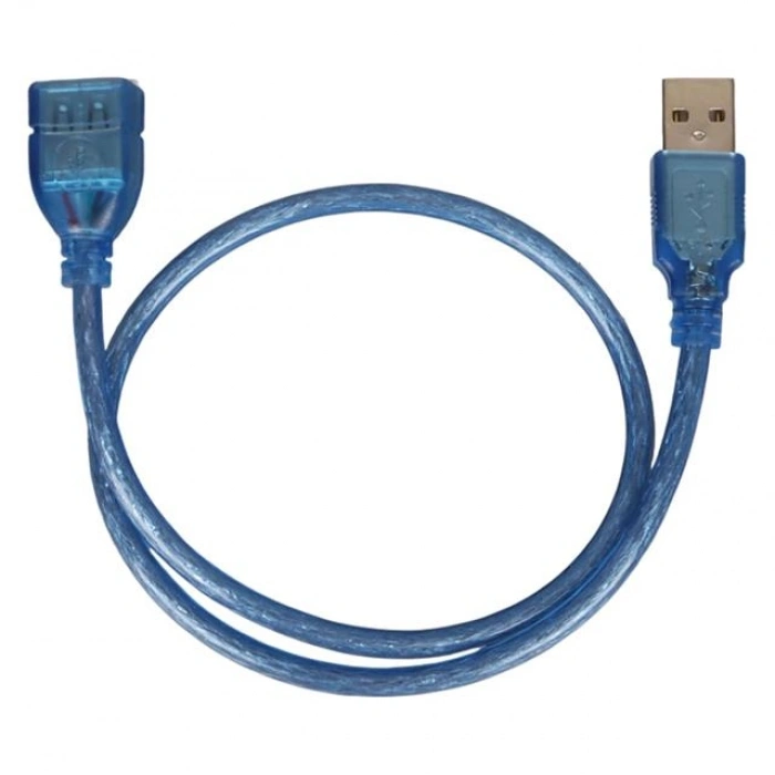 Powermaster PM-8608 Mavi 50 Cm USB 2.0 Uzatma Kablosu