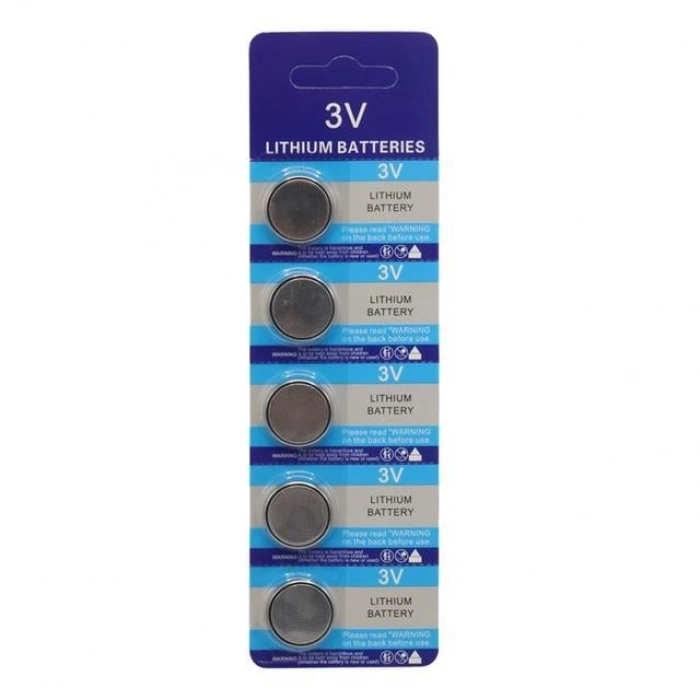 PowerMaster PM-9536 CR2025 3 Volt Lityum Para Pil (5LI Paket)