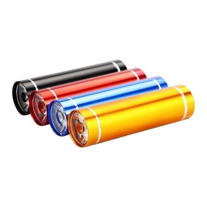 Powermaster Power Ledli 3 AAA Pil Metal Kasa Duracell Tip Fener (Tekli)