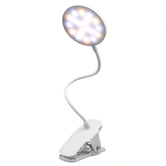 Powermaster QH8801B USBli Dokunmatik Düğmeli Üç Modlu Beyaz Işık Masa Lambası