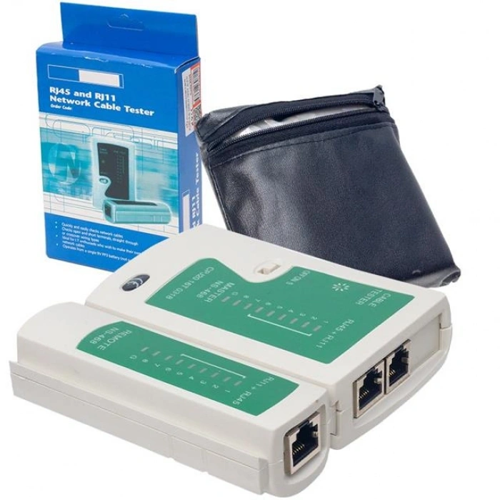 Powermaster RJ 45-RJ 11 Kablo Test Aleti PM-2335