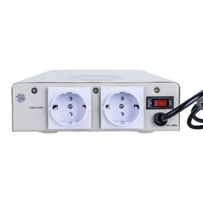 Powermaster SLIM-1500 Otomatik 1500 Watt Voltaj Kombi Regülatörü