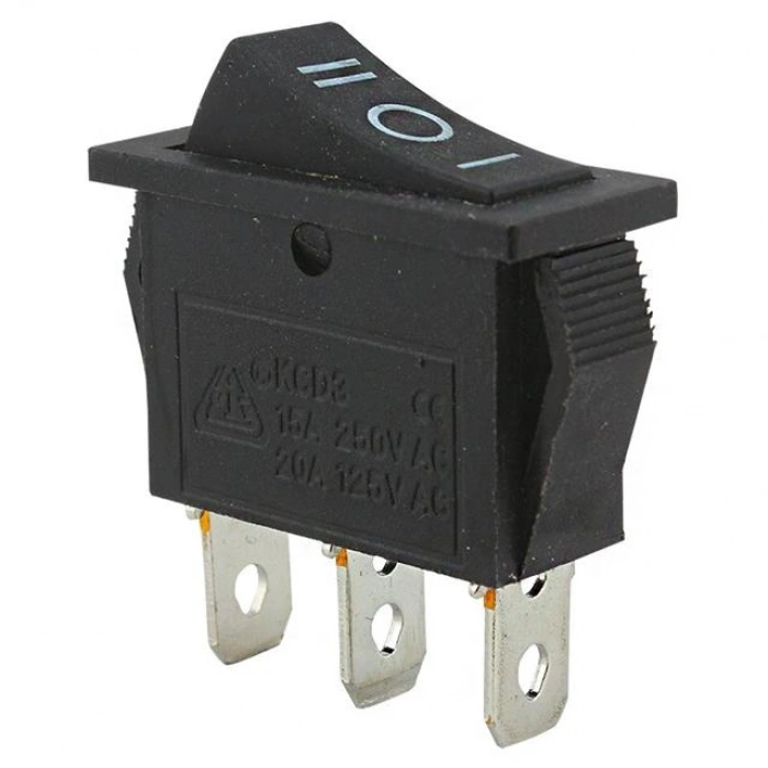 Tekli İnce Işıksız Üç Konumlu Anahtar IC-115