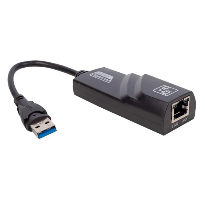 Powermaster PM-16299 USB 3.0 To Rj45 10-100-1000 Mbps Gigabit Ethernet Çevirici