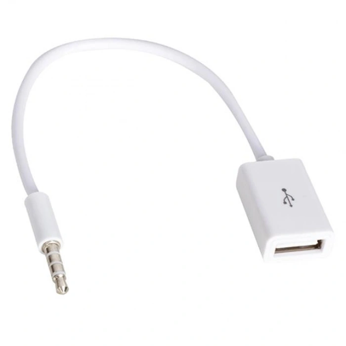 Powermaster PM-33294 Usb Dişi To Aux Stereo 3 Boğumlu Kablo