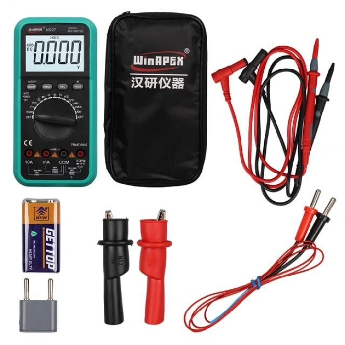 PowerMaster VC-97 True RMS Profesyonel Dijital Multimetre Ölçü Aleti