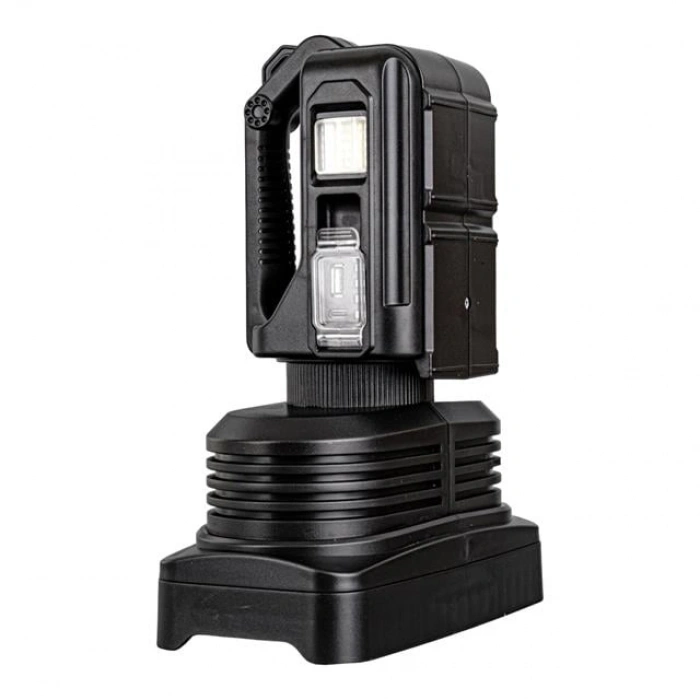Powermaster W5123 Süper Parlak Battal Boy Pilli Şarjlı El Feneri