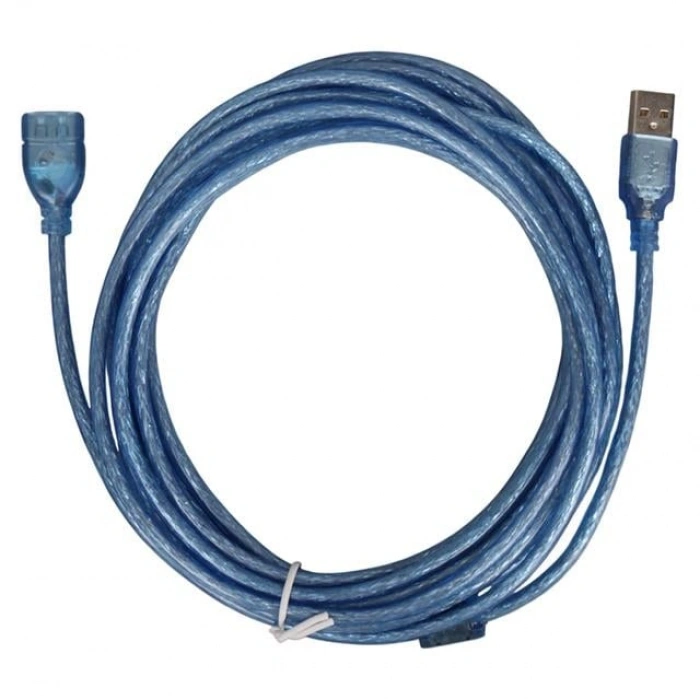 Powermaster PM-1314 Mavi 5 Metre USB 2.0 Uzatma Kablosu