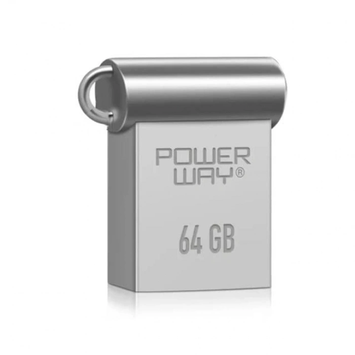 Powerway 64GB USB 3.0 Metal Mini Flash Bellek