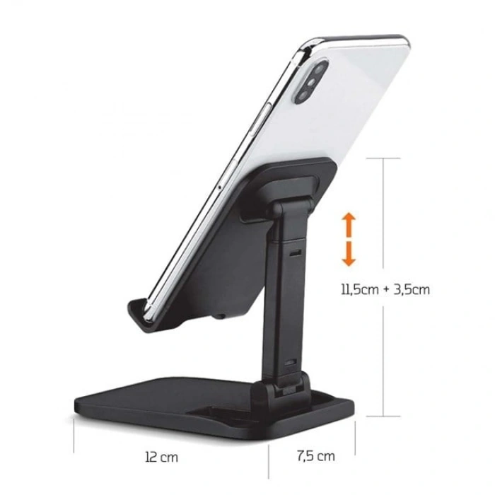 Powerway DMS30 Masaüstü Katlanabilir ve Taşınabilir Telefon Tablet Standı