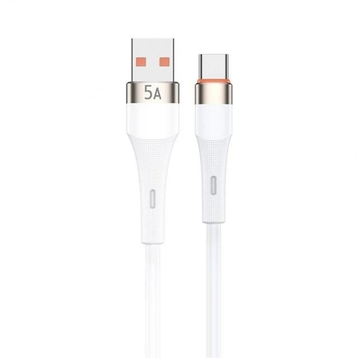 Powerway HC05 Örgülü 5 Amper USB TO Type- C 1 Metre Şarj Data Kablosu