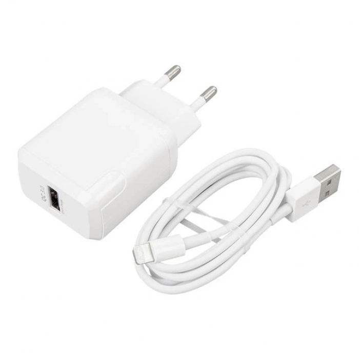 Powerway QCL30 Hızlı 3000 Ma 18 Watt Lightning Şarj Kafa Başlık Adaptörü