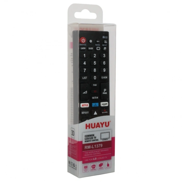 RM-L1379 LG 3D Netflix Amazon Smart Tuşlu LCD Led TV Kumanda