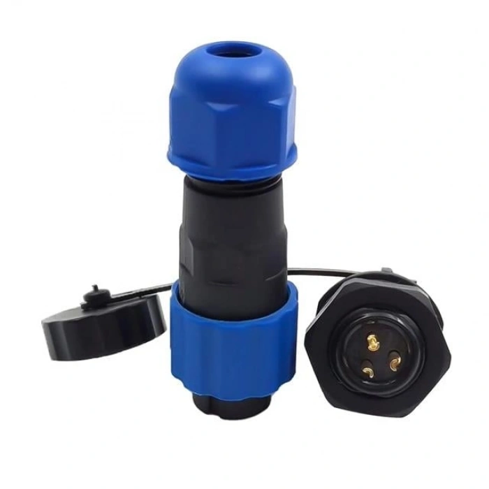 SD13 Tipi Su Geçirmez 3 Pin Konnektör