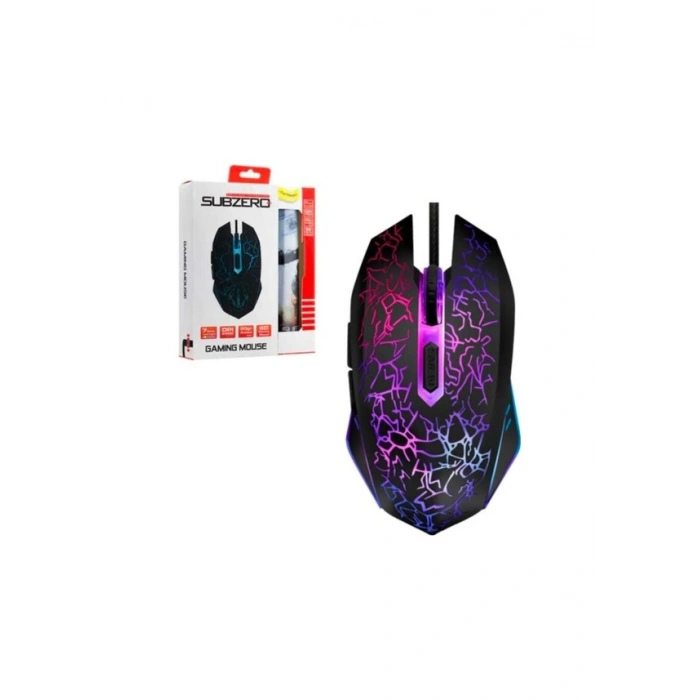 Subzero SBZ369-60 Kablolu Optik Oyuncu Mouse Siyah