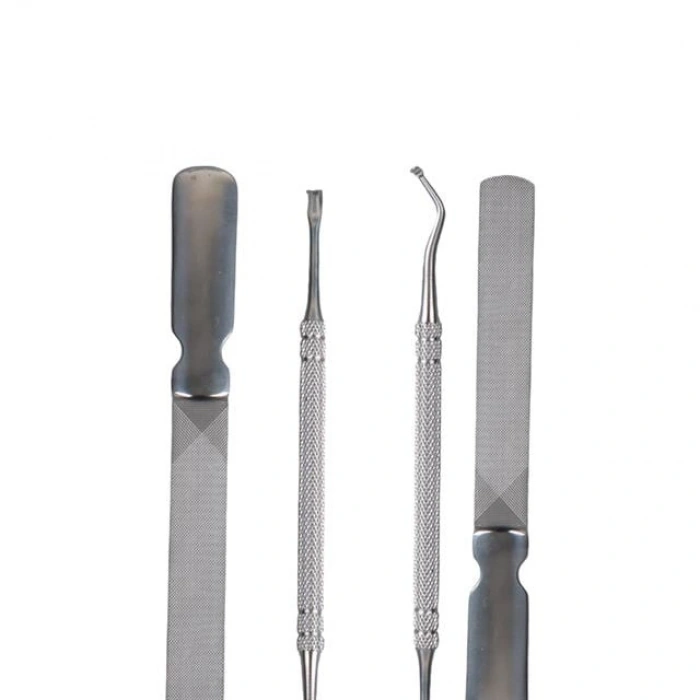 Sunup SN-27098 Paslanmaz Çelik 4in1 Tırnak Bakım Seti