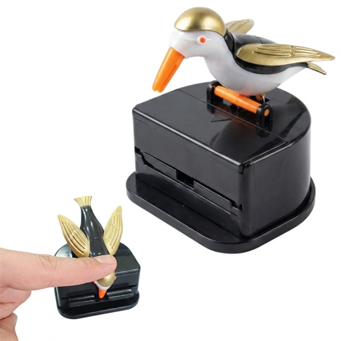 Sunup SN-28780 Penguen Figürlü Basmalı Kürdan Saklama Kutusu Kürdanlık
