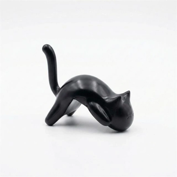 Sunup SN-29184 Kedi Figürlü Yapışkanlı Köşe Askılık