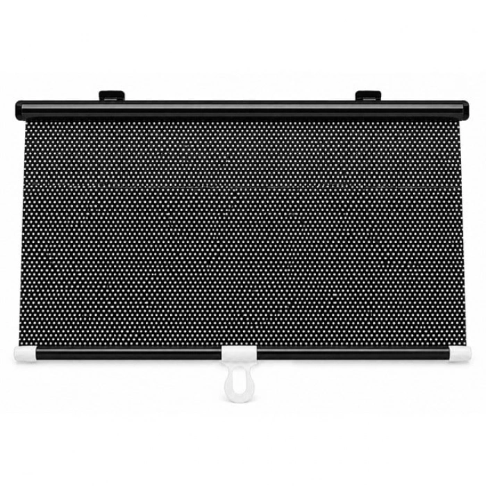 Sunup SN-22132 Araç İçi Otomatik Geri Sarımlı Katlanabilir Gözenekli Güneşlik 40x125cm