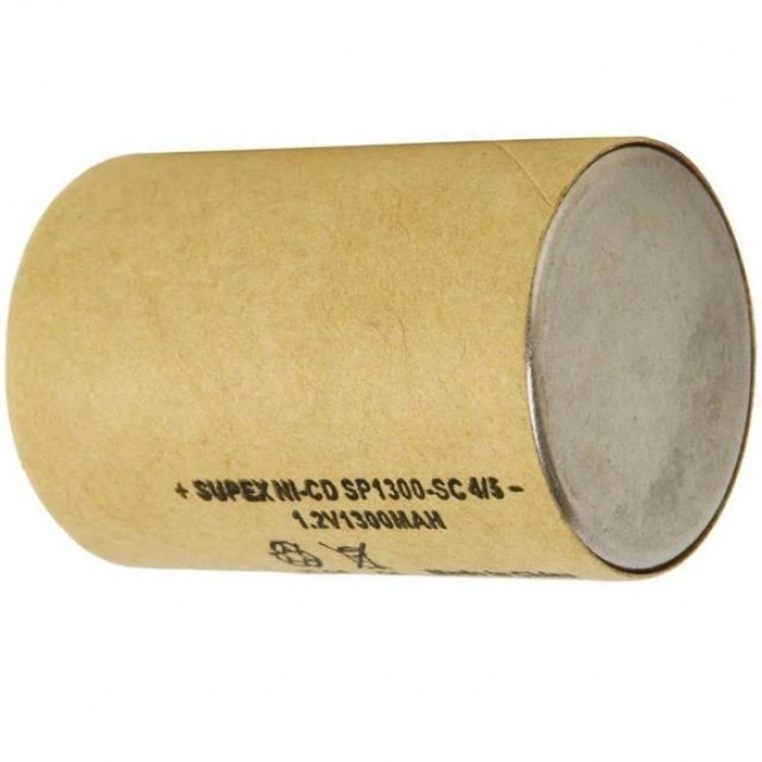 Supex SP1300-SC 1.2 Volt 1300 mAh Tekli Şarjlı Matkap Pili