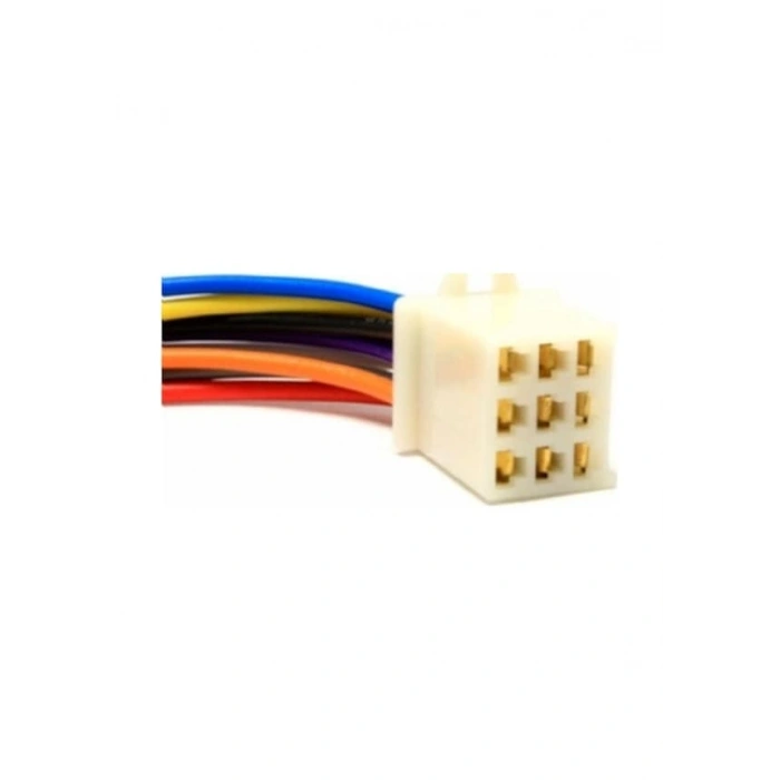 Teknogreen Tky-101 9 Pin Kablolu Oto Teyp Soketi
