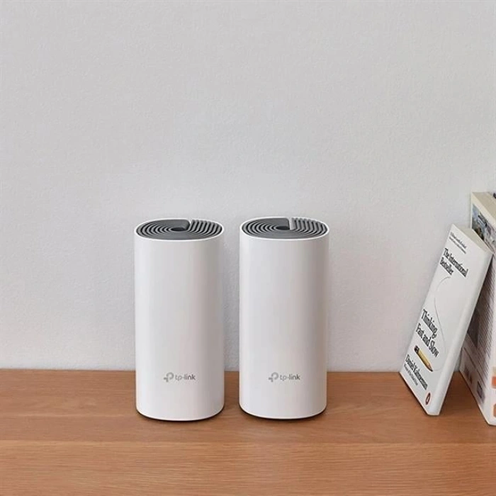 TP-Link AC1200 Deco E4 1200Mbps Mesh WIFI Sistemi (İkili)