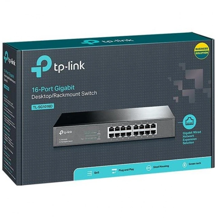 Tp-Link TL-SG1016D 16 Port Gigabit Ethernet Switch