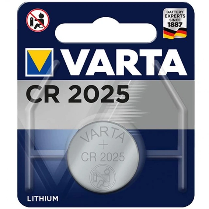 Varta CR 2025 3 Volt Tekli Lityum Pil
