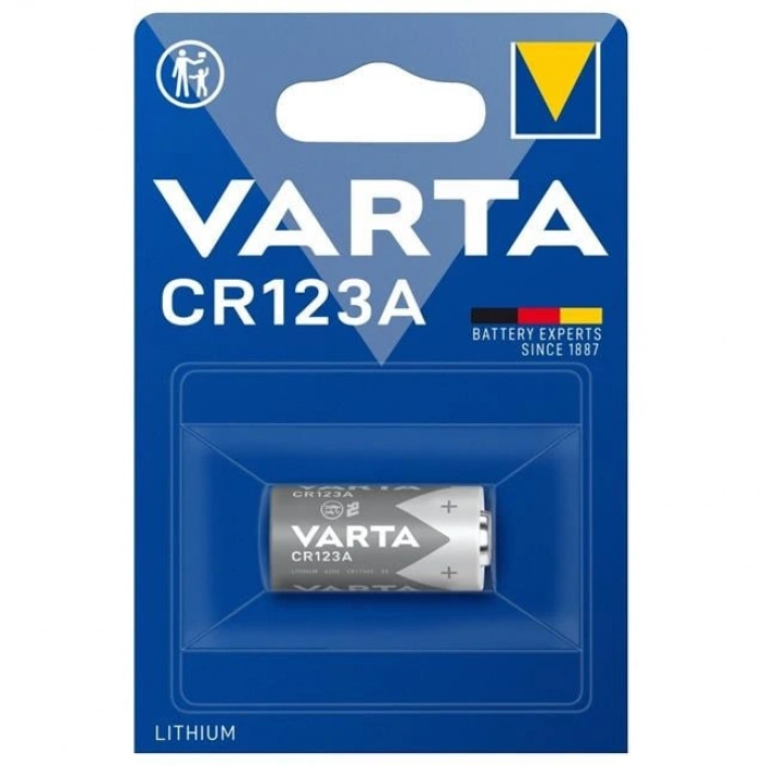 Varta CR123A 3 Volt Lityum Pil Tekli