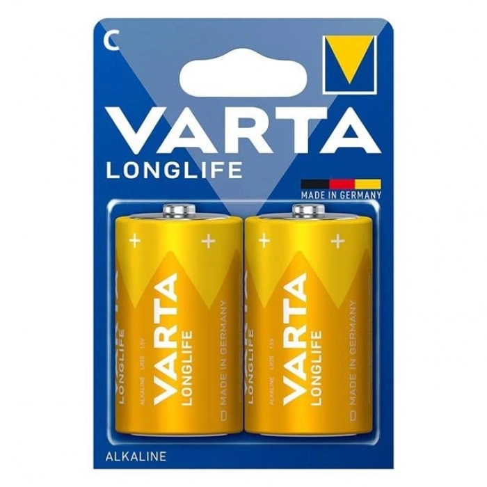 Varta Longlife Power Alkalin Orta Boy C Pil (2li Paket)