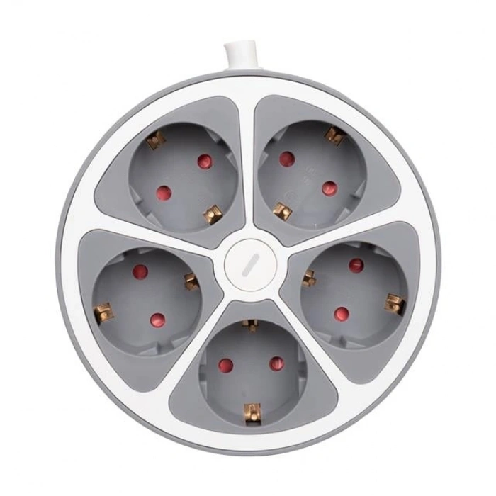 Vea VE-G605Y 5li Anahtarlı 1.5 Metre Grup Priz