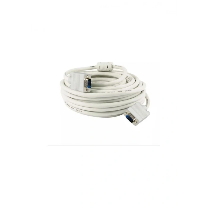 Vga Kablosu 15pin Erkek Erkek Filtreli 15mt 1.kalite Fully