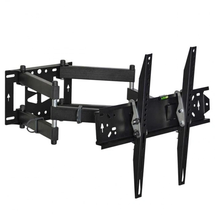 Vontech VT-952 HC Pro 55-98 Çift Kollu Kilitli Hareketli Televizyon Duvar Askı Aparatı