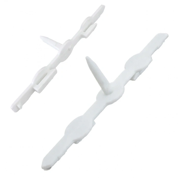 Weko TV Panel Backlight Reflektör Kağıdı Sabitleme Stoperi 60x9mm Beyaz Plastik Tutucu