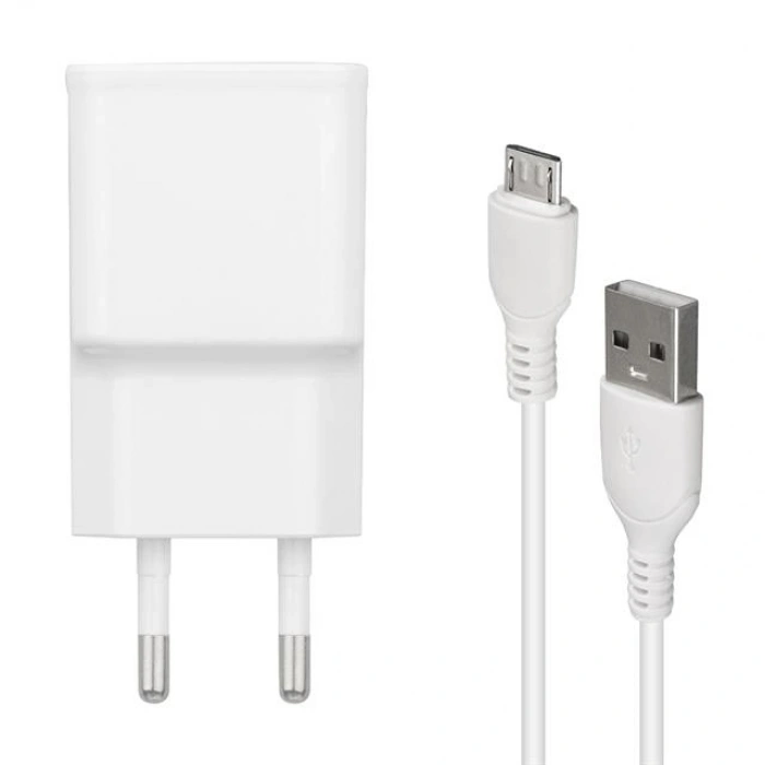 Weko WK-21434 2.1 Amper Telefon Şarj Adaptörü + Micro USB Kablo