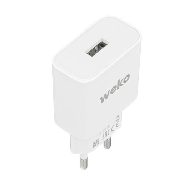 Weko WK-21436 2.1 Amper Telefon Şarj Adaptörü + Micro USB Kablo