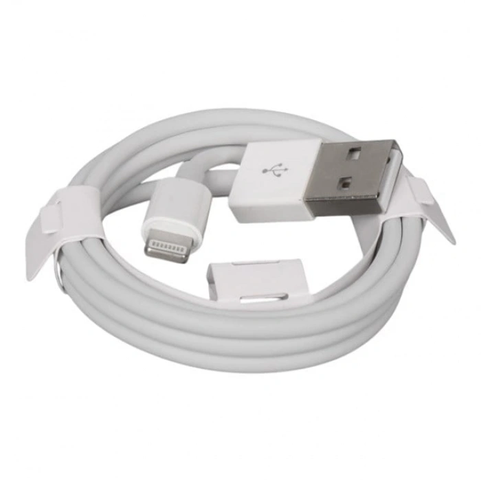 Weko WK-29905 Beyaz 1 Metre Usb to Lightning Şarj - Data Aktarım Kablosu