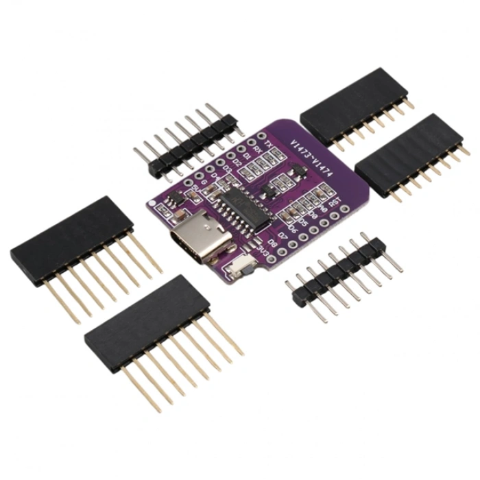 Wemos D1 Mini V4.0 ESP-C3 Geliştirme Kartı Type-C Girişli WiFi Bluetooth Modülü