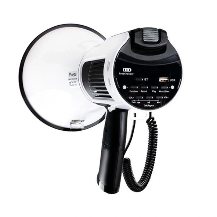 Westa WM-90PU Type-C 100 Watt Mayk Mikrofonlu USB-TF-Bluetooth Megafon