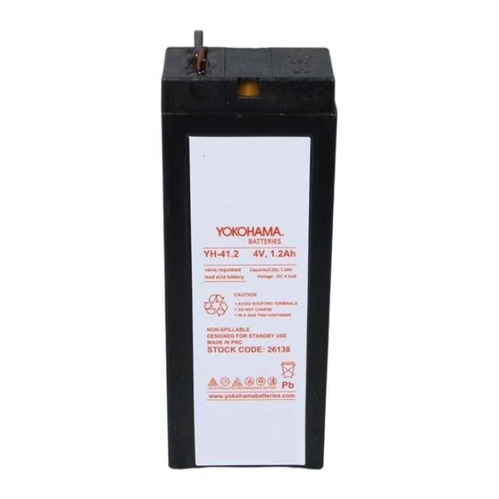 Yokohama YH-41.2 4 Volt - 1.2 Amper (35x22x91 mm)