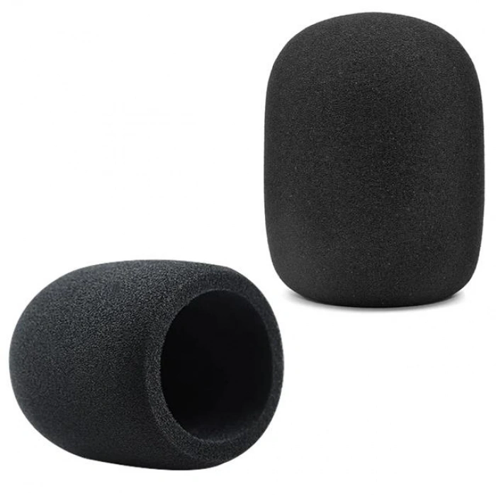 Zenger ZE-7131 EL Mikrofon Süngeri Siyah Standart Tekli