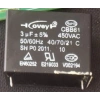 3µF 450VAC CBB61 Motor ve Fan Başlangıç Kondansatörü