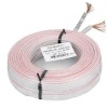 BOTECH 2x0.75mm CCAM 48 Tel Beyaz-Kırmızı Kodlu (1 Metre ) Hoparlör Ses Kablosu