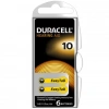 Duracell 10 No Kulaklık Pili (6lı Paket)