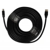 Fully G-507FS Plastik Düz Siyah 20 Metre Gold Poşetli Hdmi Kablo