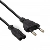 Fully M-1303E Siyah 1.5 Metre 2 Pin Teyp Kordon Fişi Cereyan Kablosu